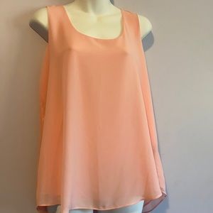 Lily Morgan Ladies Medium(M) Sleeveless Top Coral